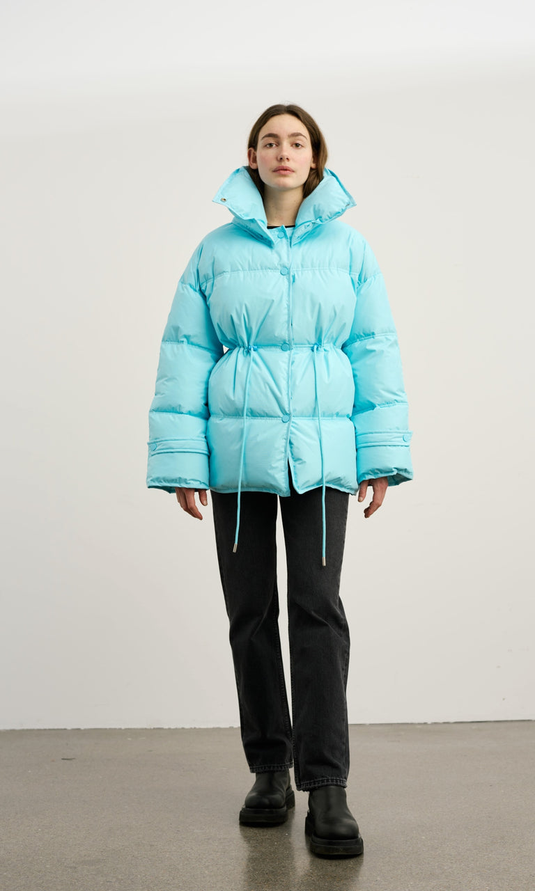 LULU DOWN JACKET - BABYBLUE
