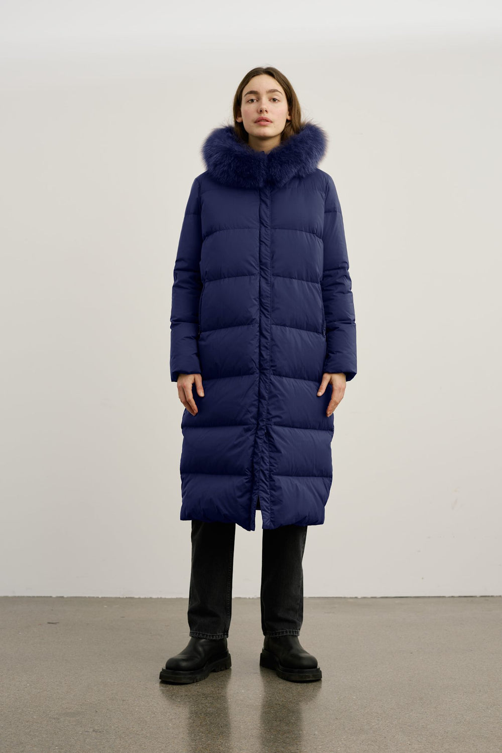 ALVA COAT - NAVY