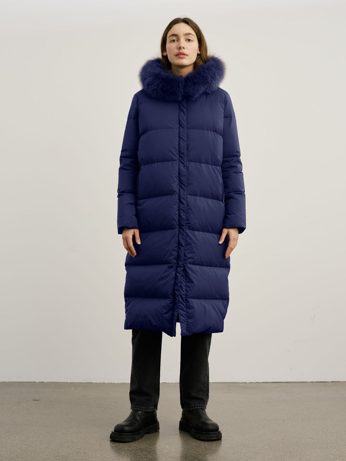 ALVA COAT - NAVY