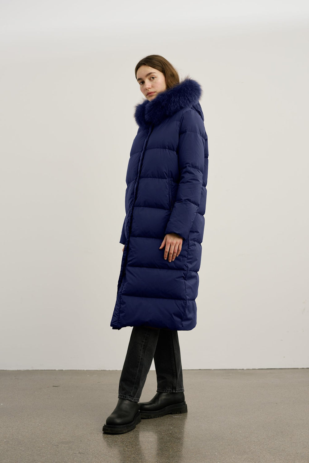 ALVA COAT - NAVY
