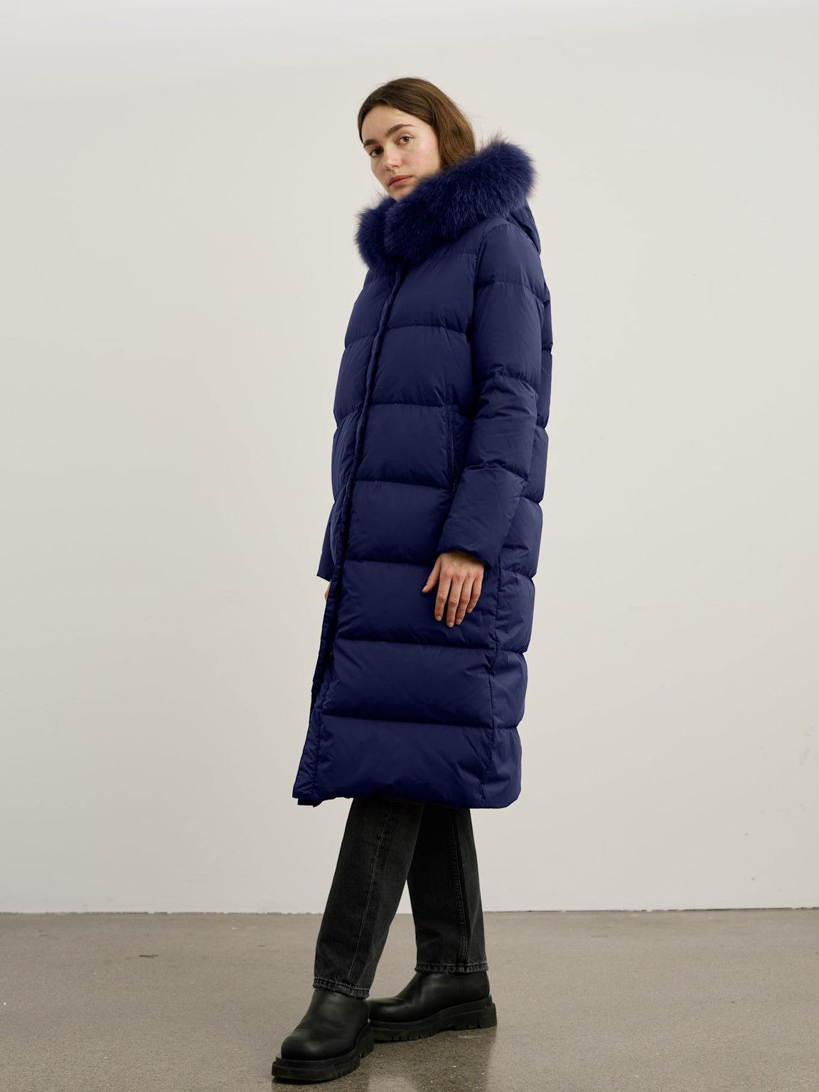 ALVA COAT - NAVY