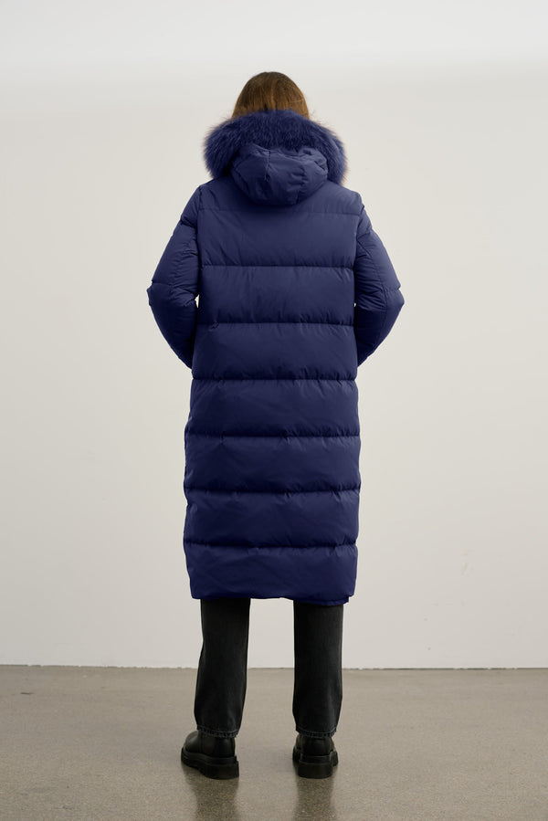 ALVA COAT - NAVY