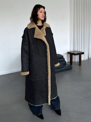 GRACE COAT - BLACK