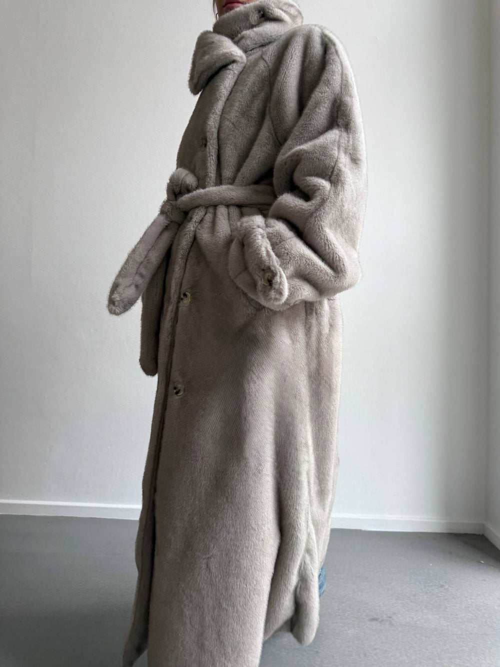 ATLAS COAT - LIGHT GREY