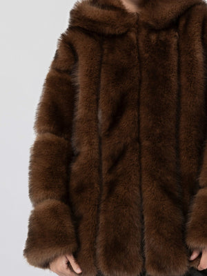 CASEY JACKET - BROWN