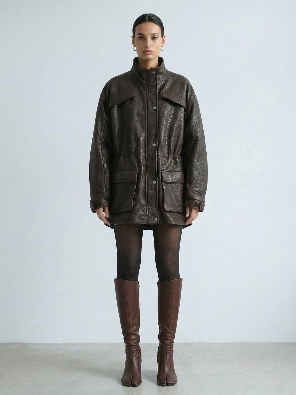 SIMONE JACKET - BROWN