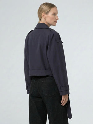 BOBBY CANVAS JACKET - NAVY