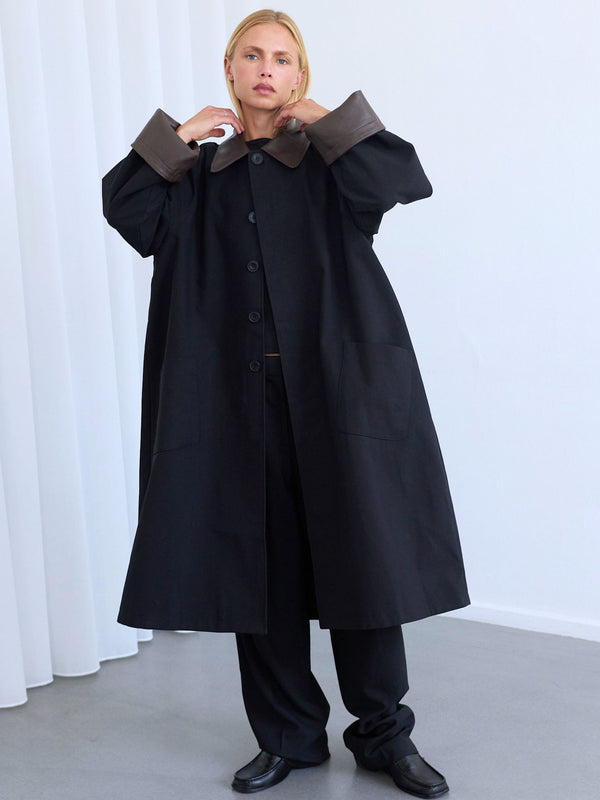 KATY COAT - BLACK