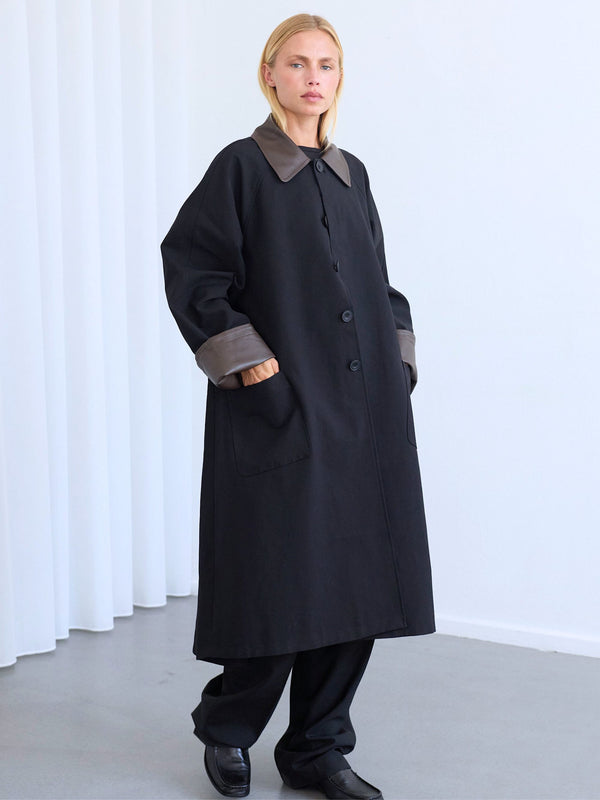 KATY COAT - BLACK