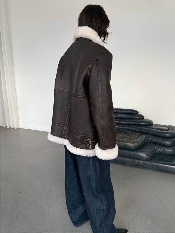 MORGAN JACKET - BROWN