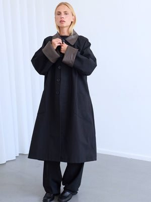 KATY COAT - BLACK