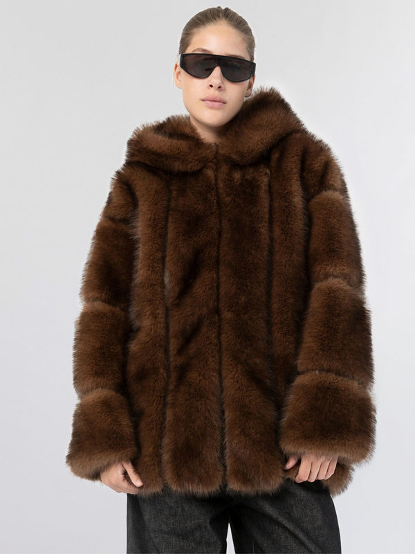 CASEY JACKET - BROWN