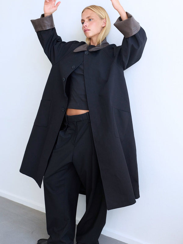 KATY COAT - BLACK