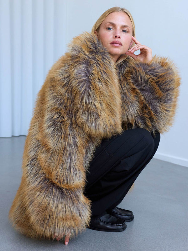 PALMER COAT - BROWN