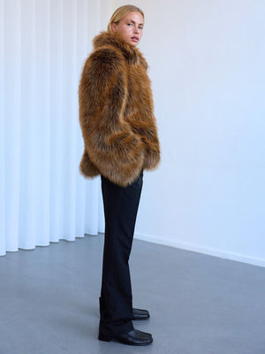 RUMI JACKET - BROWN