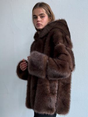 CASEY JACKET - BROWN