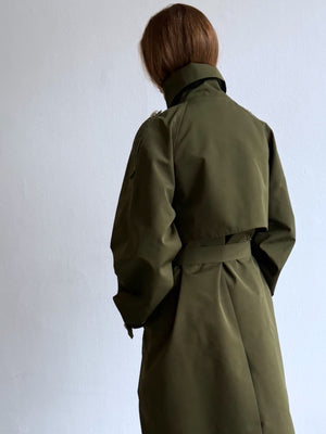 BELLO NYLON COAT - ARMY