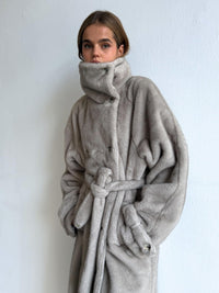 ATLAS COAT - LIGHT GREY