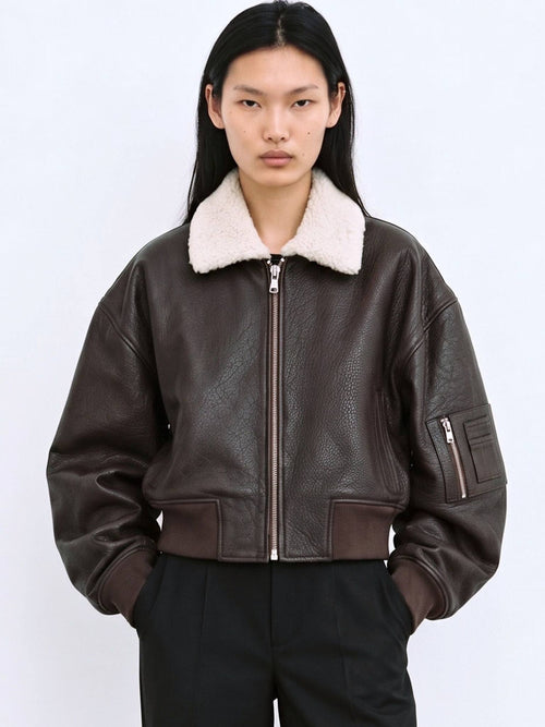 ESTELLE JACKET - BROWN