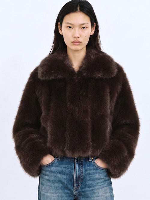 HAVEN JACKET - DARK BROWN