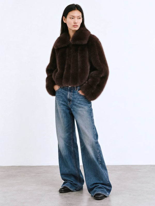 HAVEN JACKET - DARK BROWN
