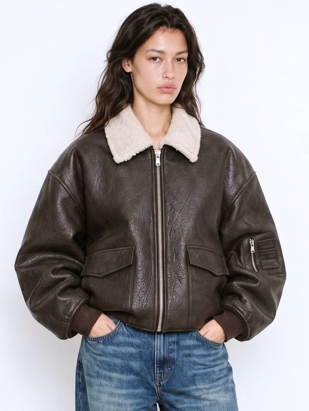 HARLOW JACKET - BROWN