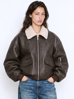 HARLOW JACKET - BROWN