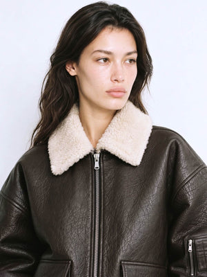 HARLOW JACKET - BROWN