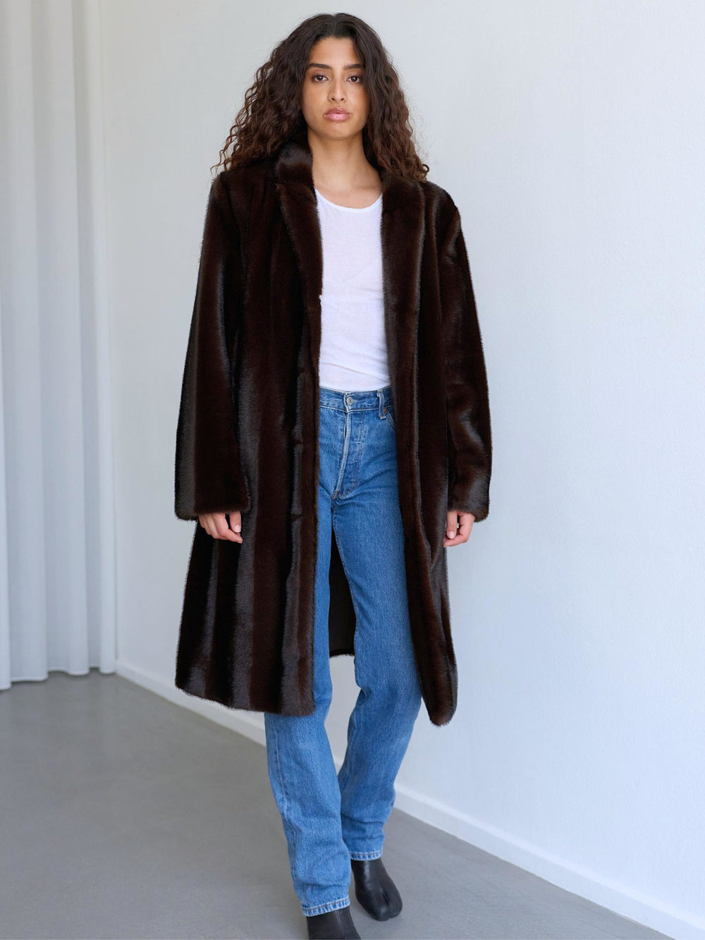 BAXTER COAT - BROWN