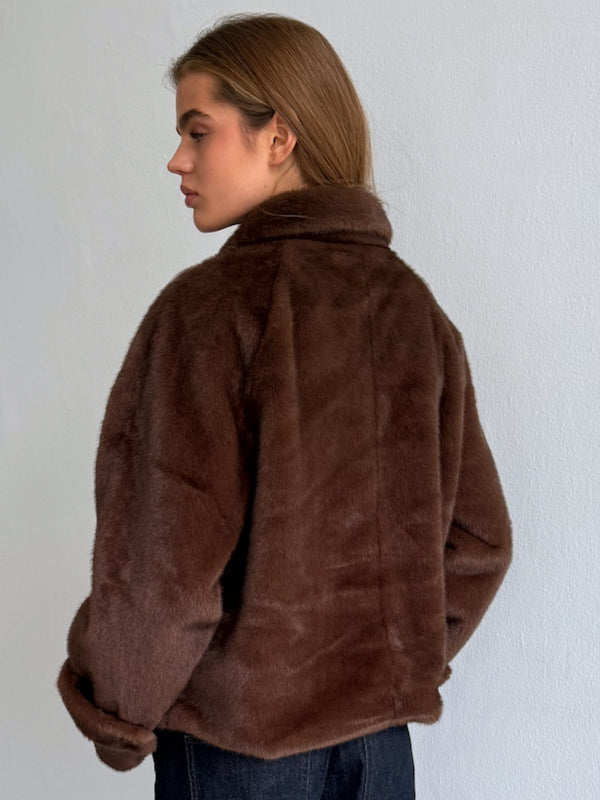 KELLY JACKET - BROWN