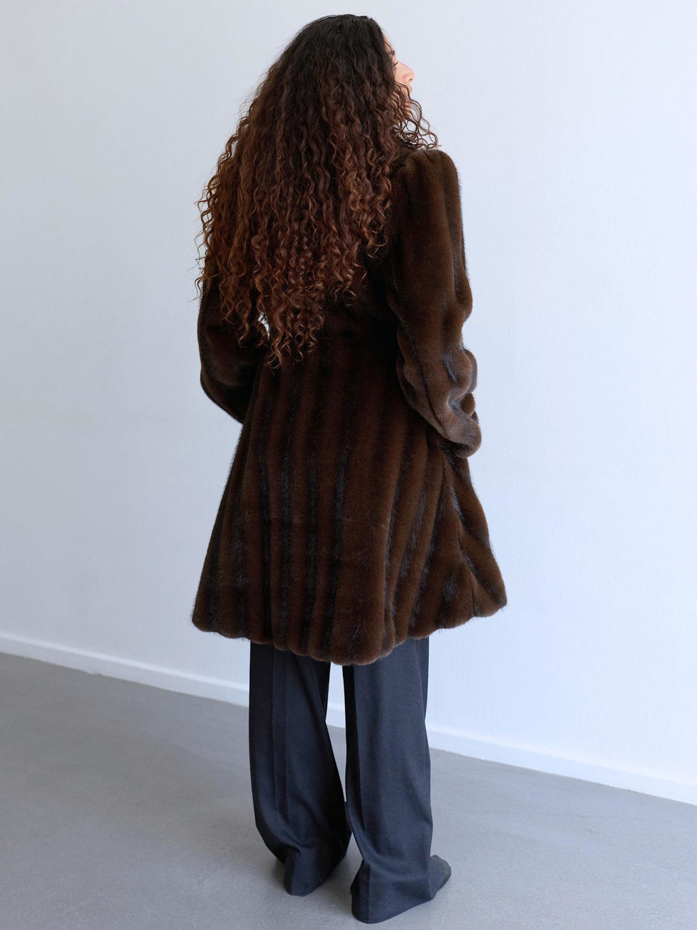 RIVA COAT - BROWN