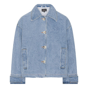AMY DENIM JACKET - WASHED BLUE