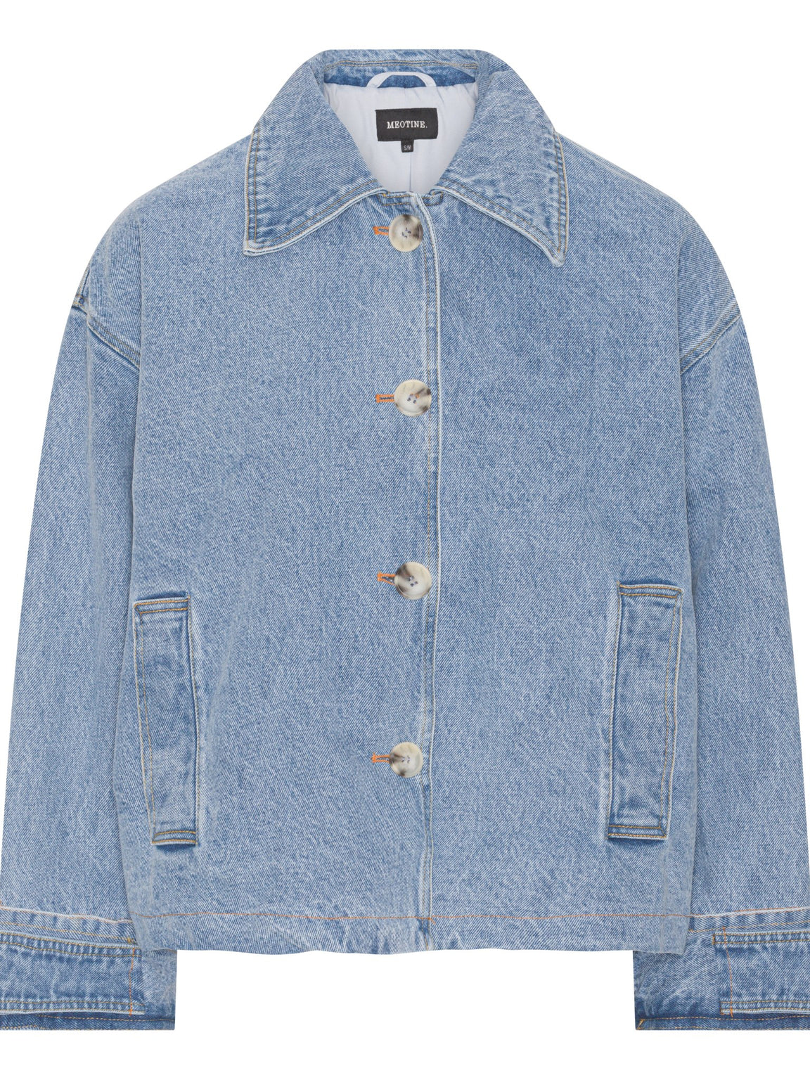 AMY DENIM JACKET - WASHED BLUE