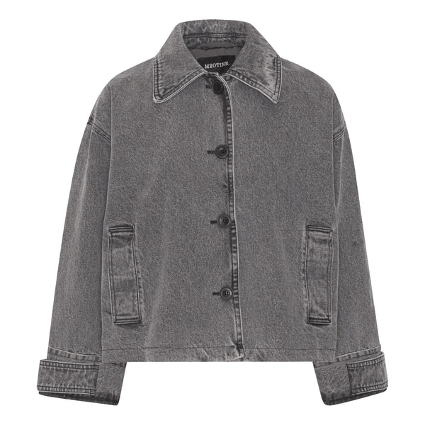 AMY DENIM JACKET - WASHED BLACK