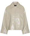 ANDY VEGAN JACKET  - BEIGE