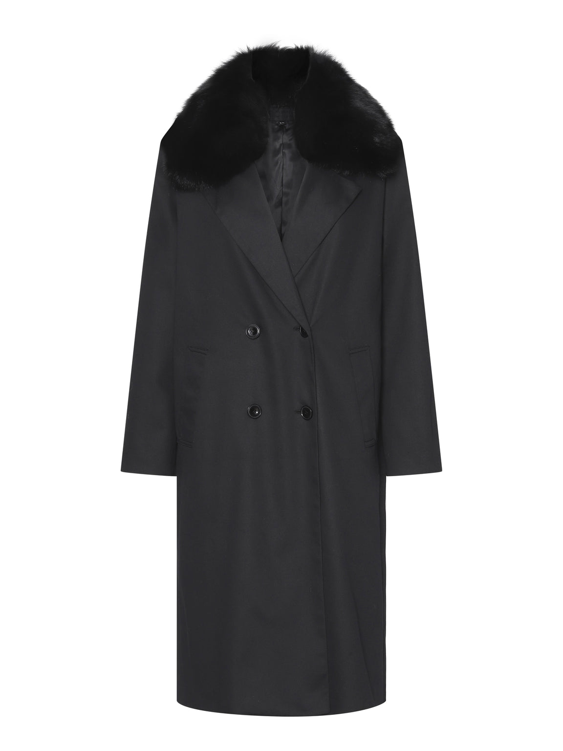 ANNA COAT - BLACK