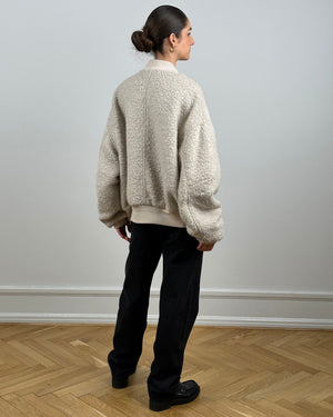 BIANCA WOOL BOUCLE - CRÈME