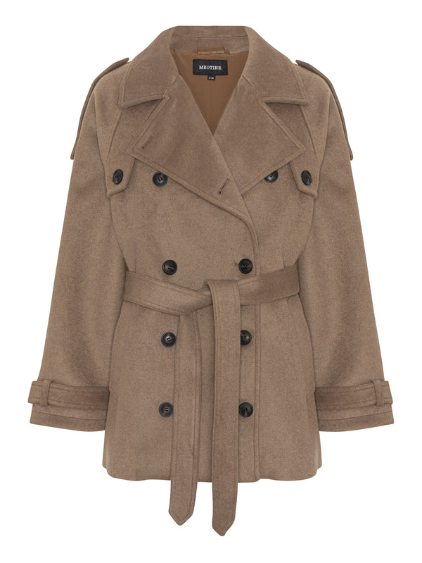 BEA JACKET - BROWN