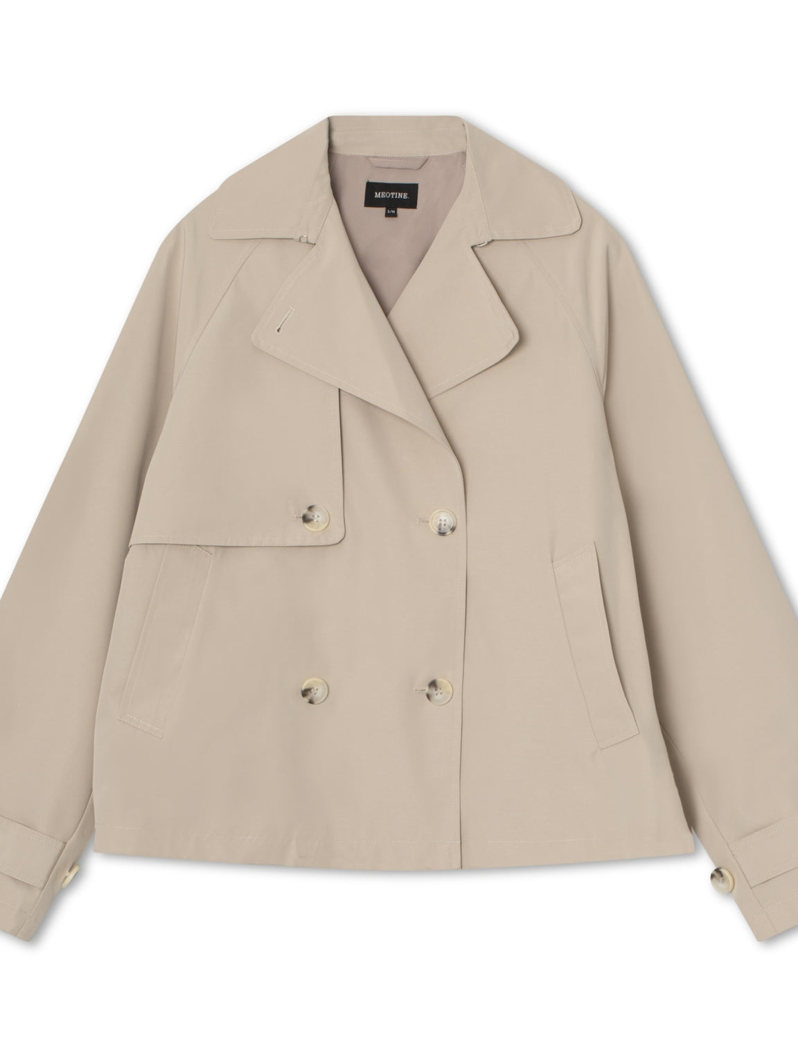 CAROLINE TRENCH JACKET - BEIGE