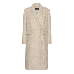 DENVER MOHAIR COAT - BEIGE