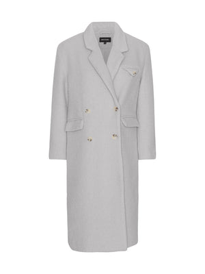 DENVER MOHAIR COAT- LIGHT BLUE