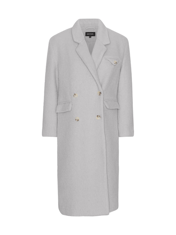 DENVER MOHAIR COAT- LIGHT BLUE