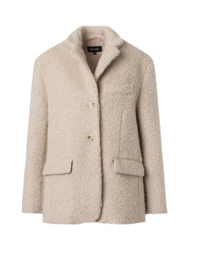EMMI WOOL BLAZER - BEIGE