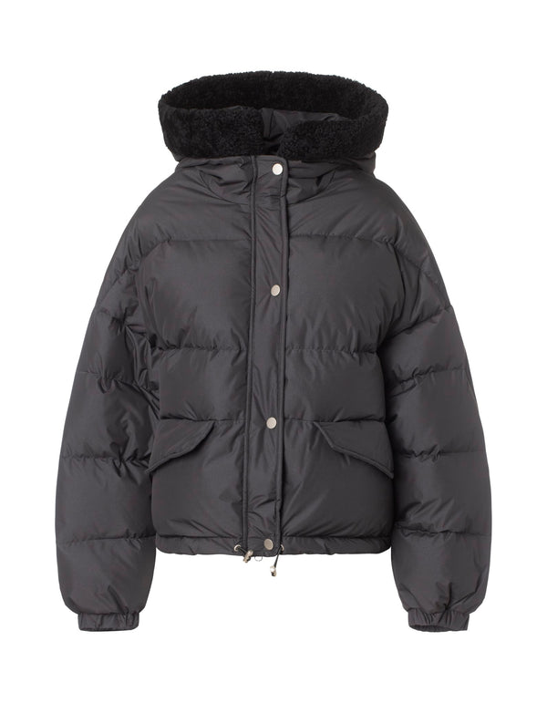 EVA DOWN JACKET - BLACK