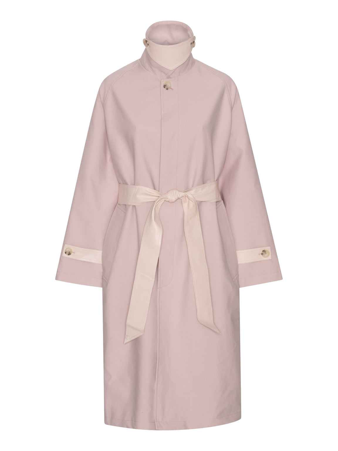 JOLENE CANVAS COAT - LIGHT PINK