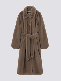 KELLY COAT - LIGHT BROWN