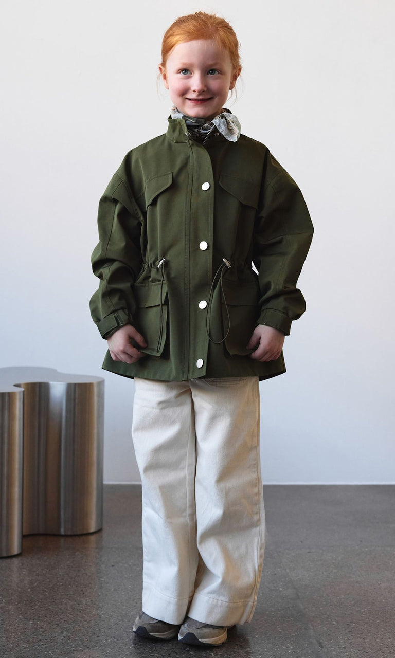 TRACY KIDS JACKET - ARMY