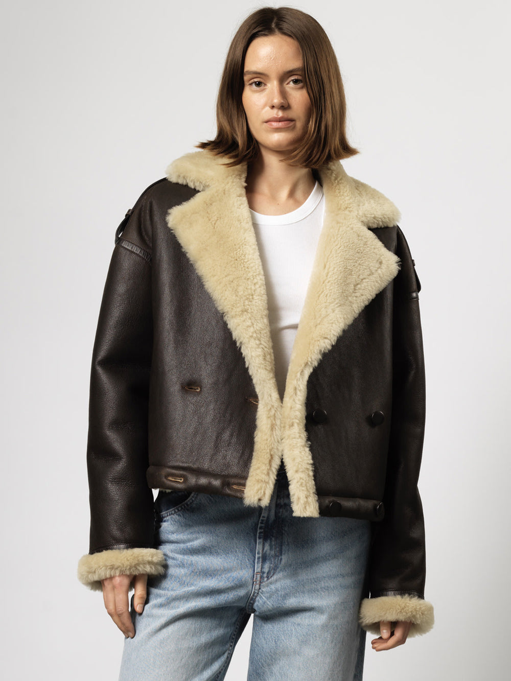 MARLEY JACKET - BROWN