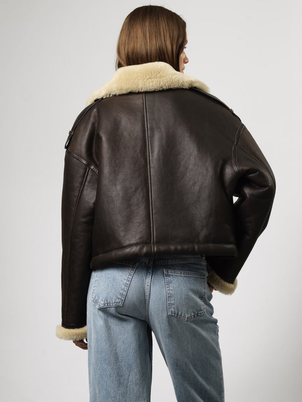 MARLEY JACKET - BROWN