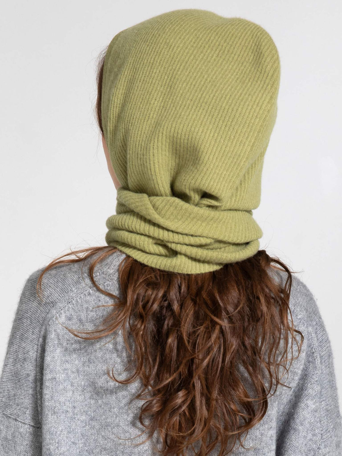 OLIVIO WRAP BALACLAVA - GREEN